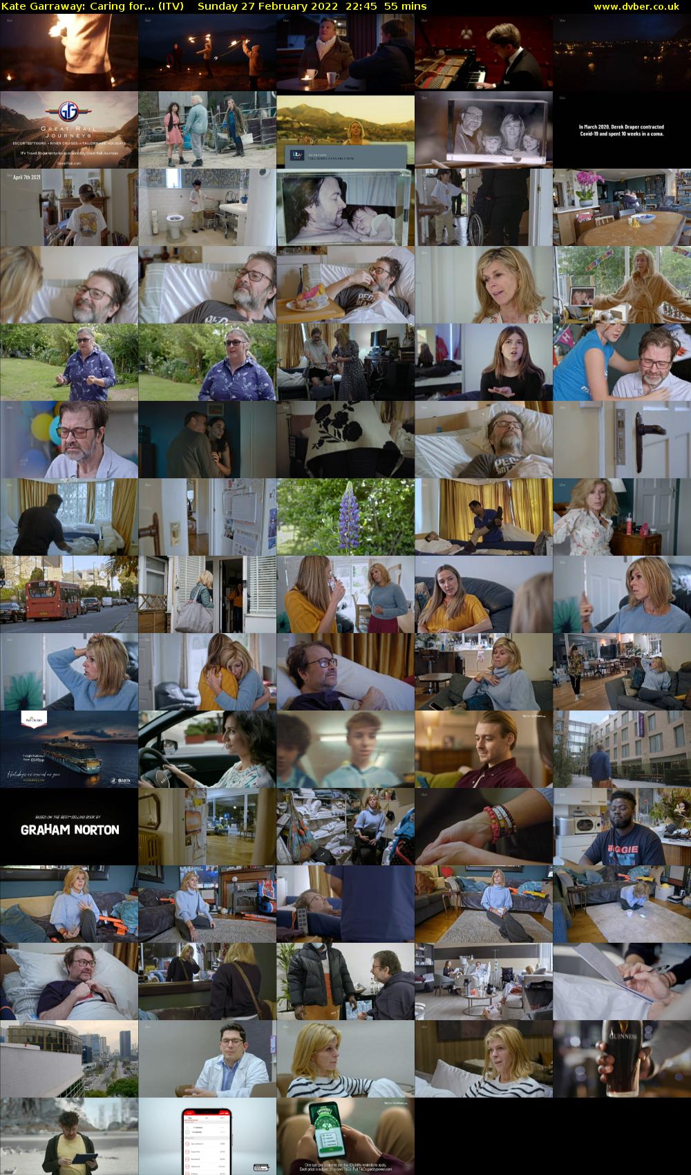 Kate Garraway: Caring for... (ITV) Sunday 27 February 2022 22:45 - 23:40