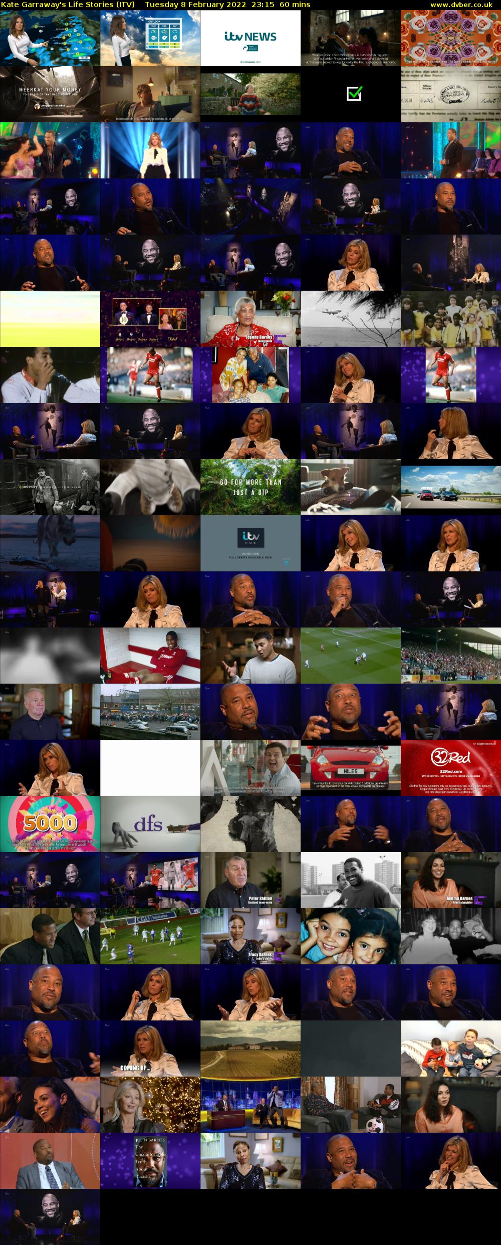 Kate Garraway's Life Stories (ITV) Tuesday 8 February 2022 23:15 - 00:15