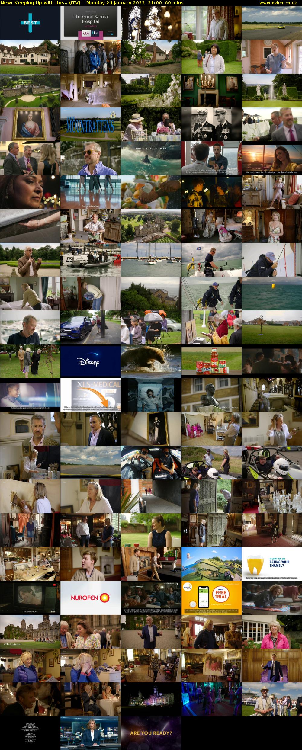 Keeping Up with the... (ITV) Monday 24 January 2022 21:00 - 22:00