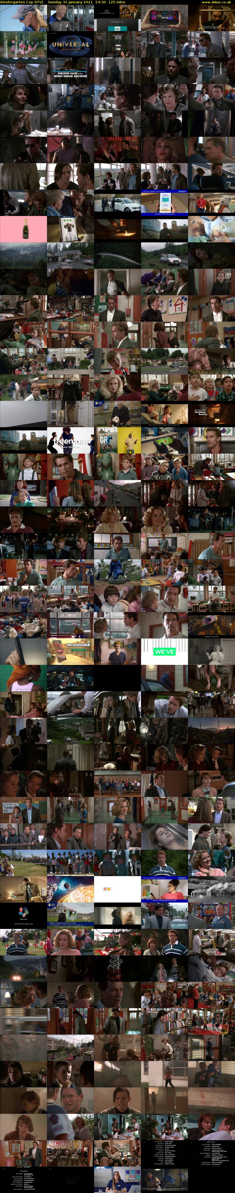 Kindergarten Cop (ITV) Sunday 31 January 2021 14:30 - 16:35