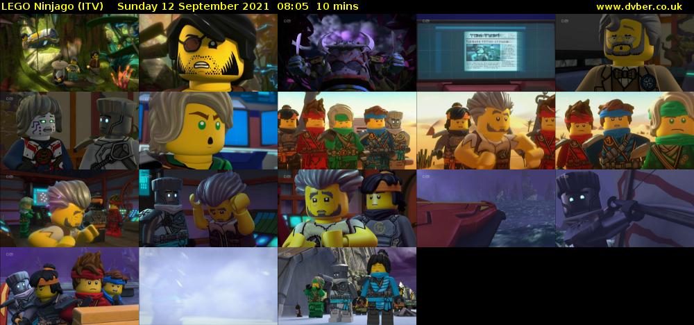 Lego Ninjago (ITV) Sunday 12 September 2021 08:05 - 08:15