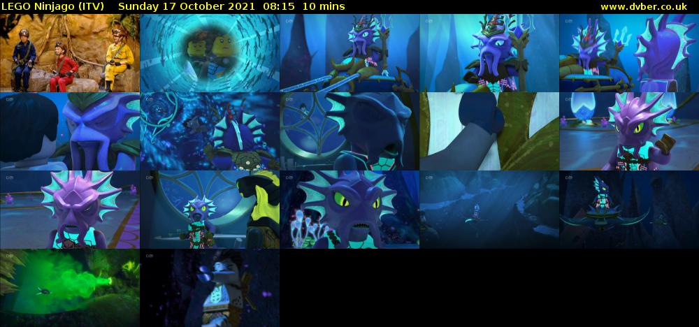 Lego Ninjago (ITV) Sunday 17 October 2021 08:15 - 08:25