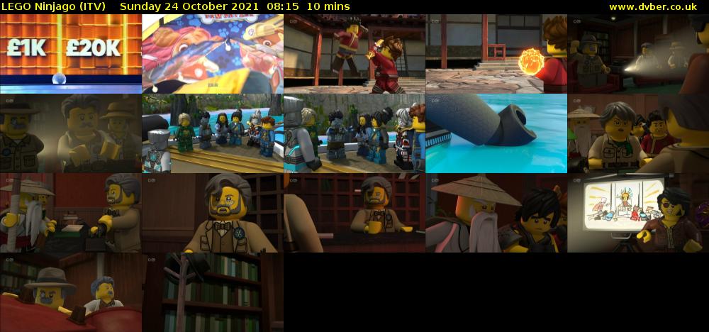 Lego Ninjago (ITV) Sunday 24 October 2021 08:15 - 08:25