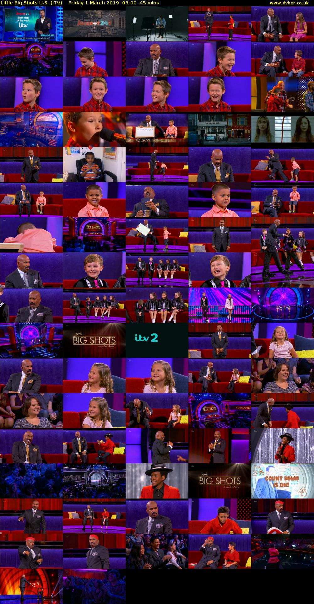 Little Big Shots U.S. (ITV) Friday 1 March 2019 03:00 - 03:45