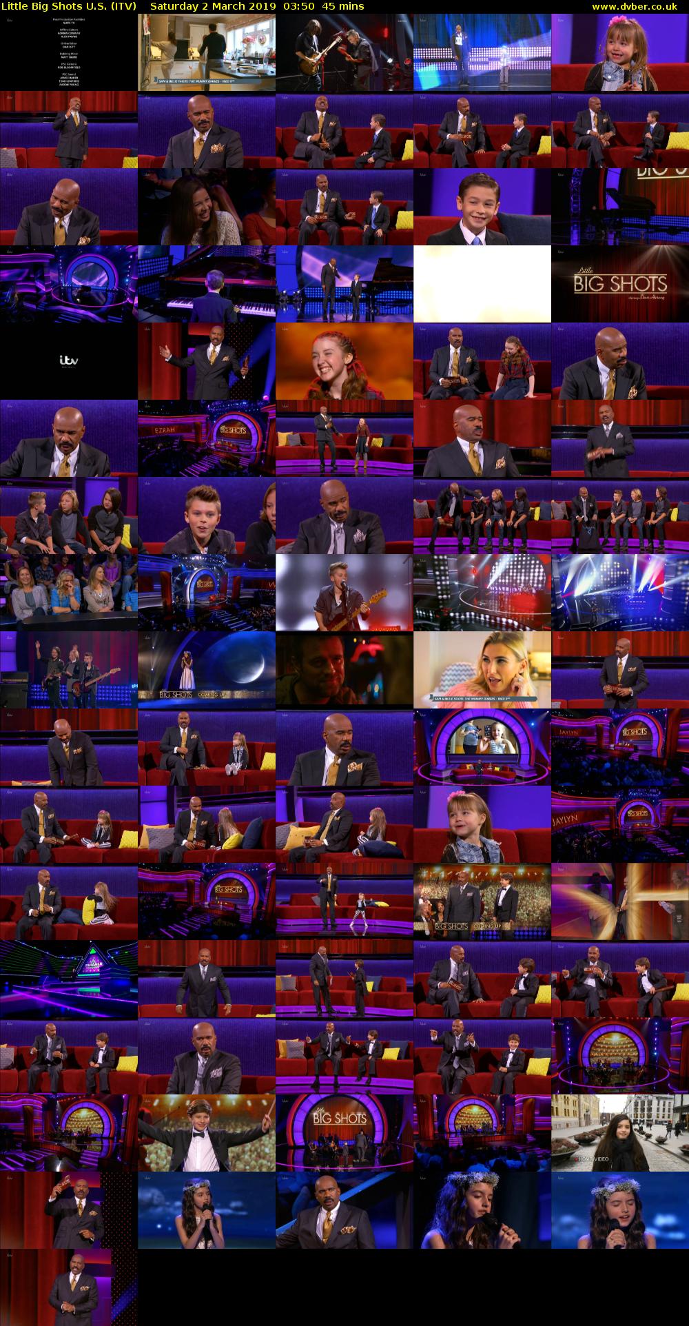 Little Big Shots U.S. (ITV) Saturday 2 March 2019 03:50 - 04:35