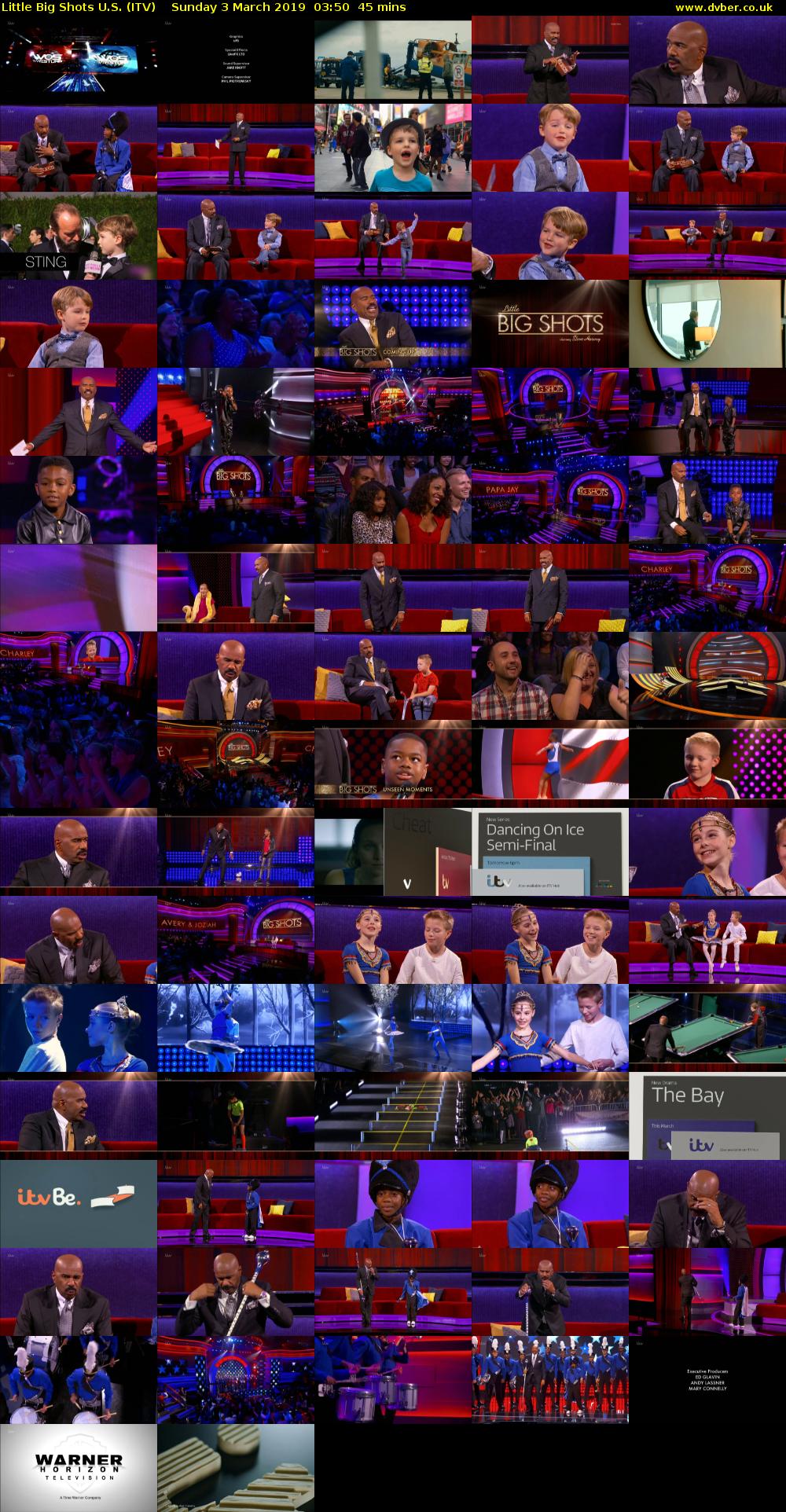 Little Big Shots U.S. (ITV) Sunday 3 March 2019 03:50 - 04:35