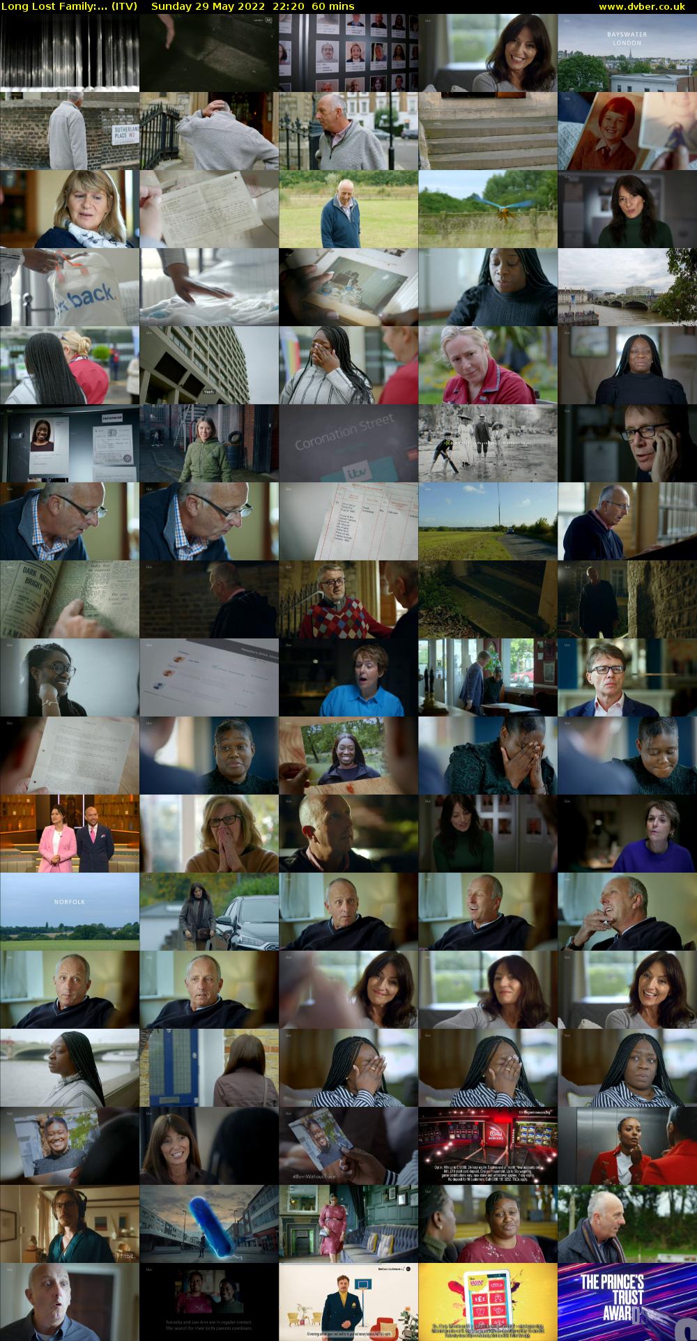 Long Lost Family:... (ITV) Sunday 29 May 2022 22:20 - 23:20