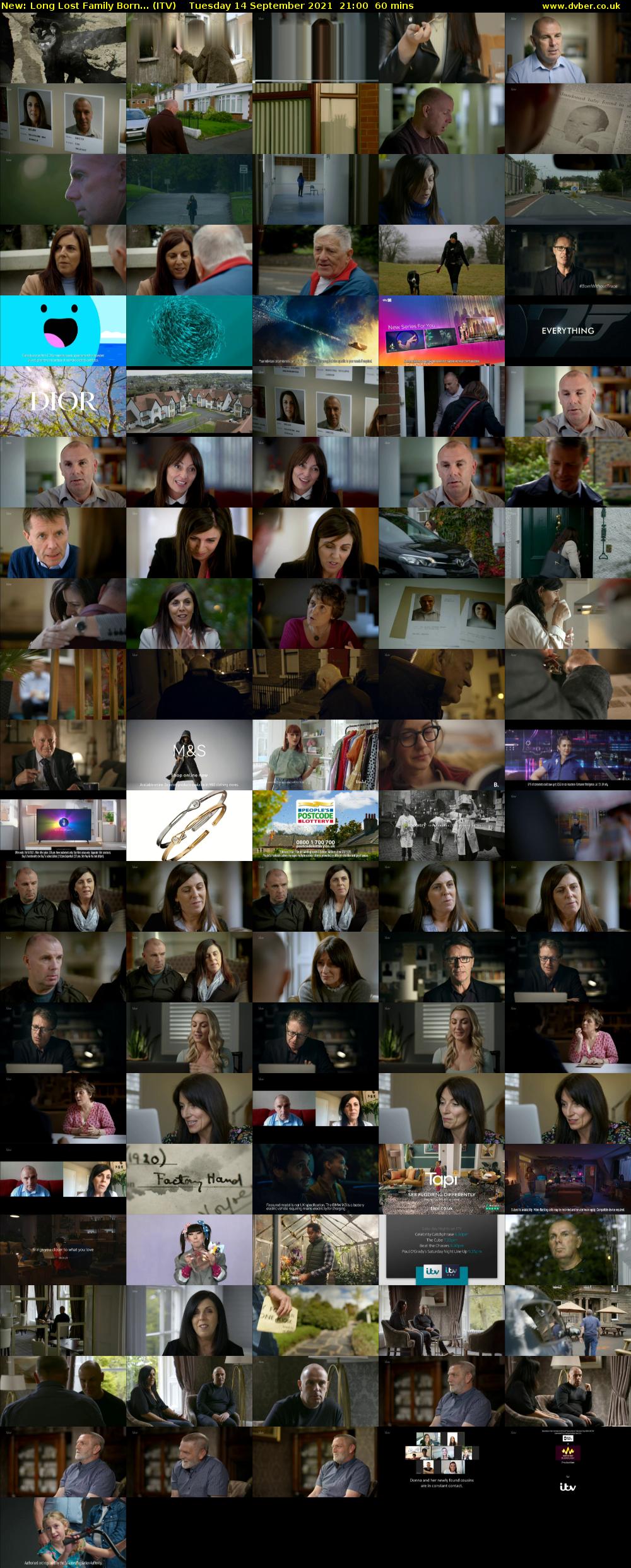 Long Lost Family Born... (ITV) Tuesday 14 September 2021 21:00 - 22:00