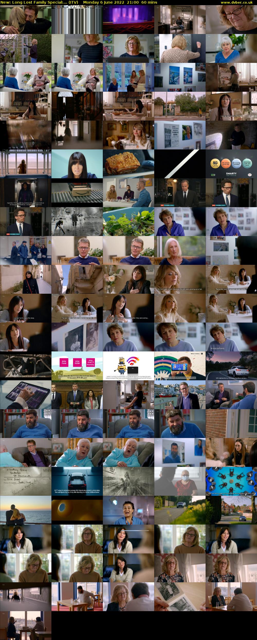 Long Lost Family Special:... (ITV) Monday 6 June 2022 21:00 - 22:00