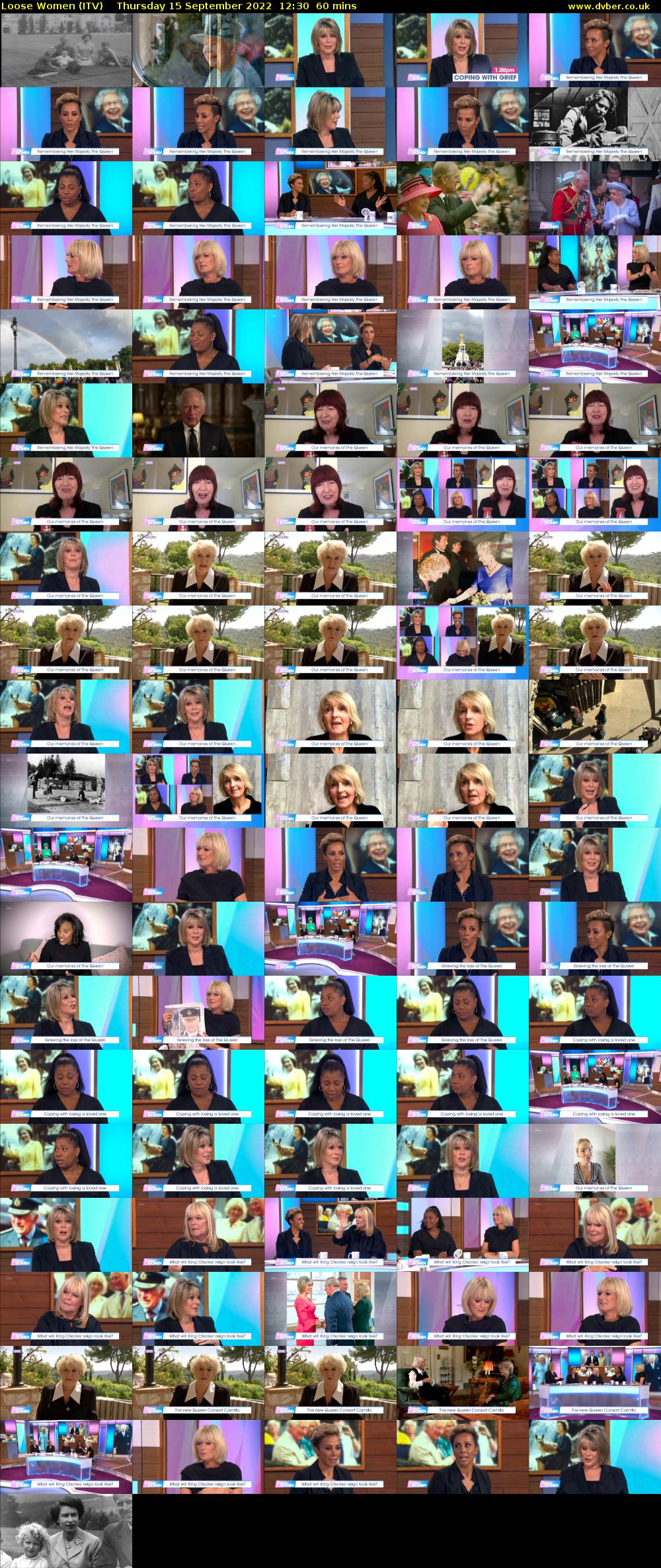 Loose Women (ITV) Thursday 15 September 2022 12:30 - 13:30
