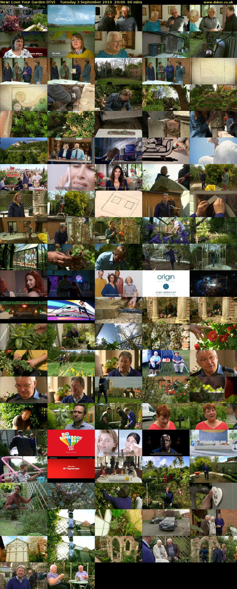 Love Your Garden (ITV) Tuesday 3 September 2019 20:00 - 21:00