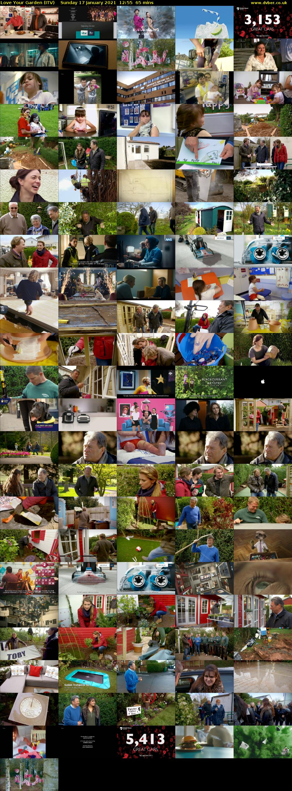 Love Your Garden (ITV) Sunday 17 January 2021 12:55 - 14:00