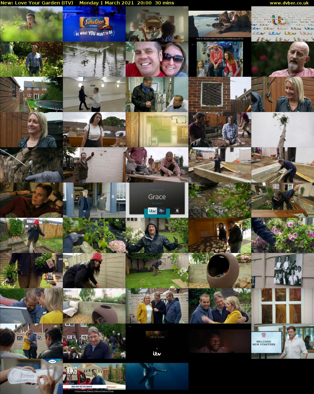 Love Your Garden (ITV) Monday 1 March 2021 20:00 - 20:30