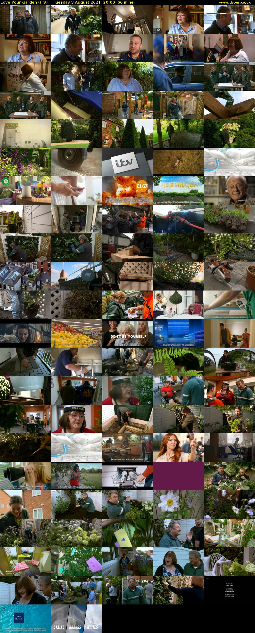 Love Your Garden (ITV) Tuesday 3 August 2021 20:00 - 21:00