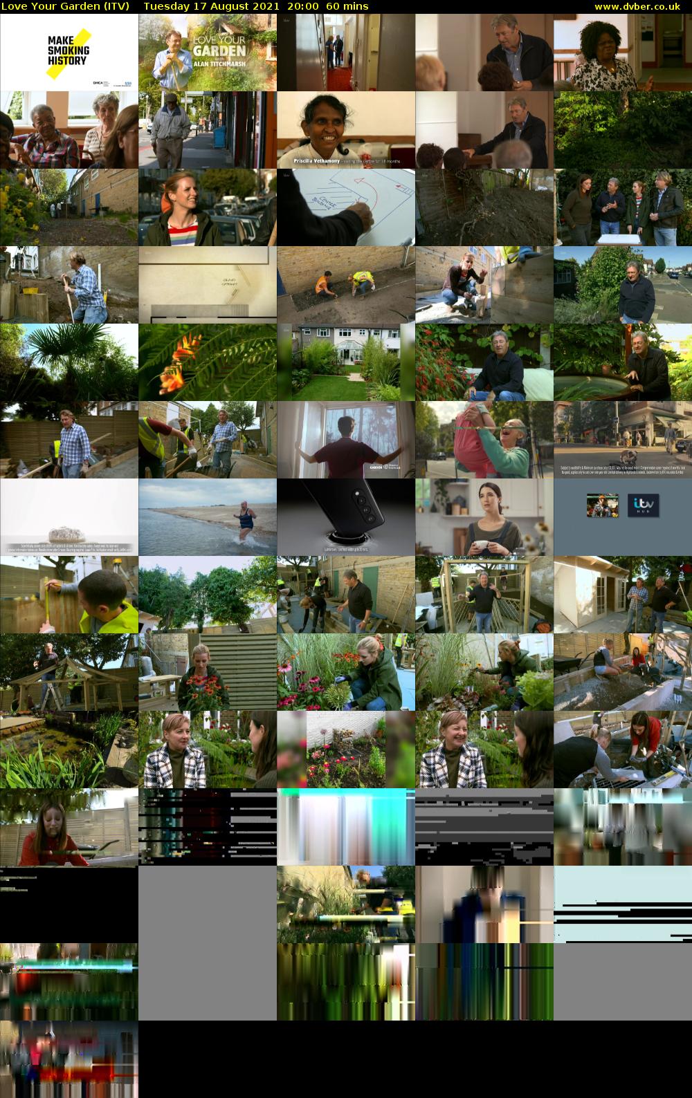 Love Your Garden (ITV) Tuesday 17 August 2021 20:00 - 21:00