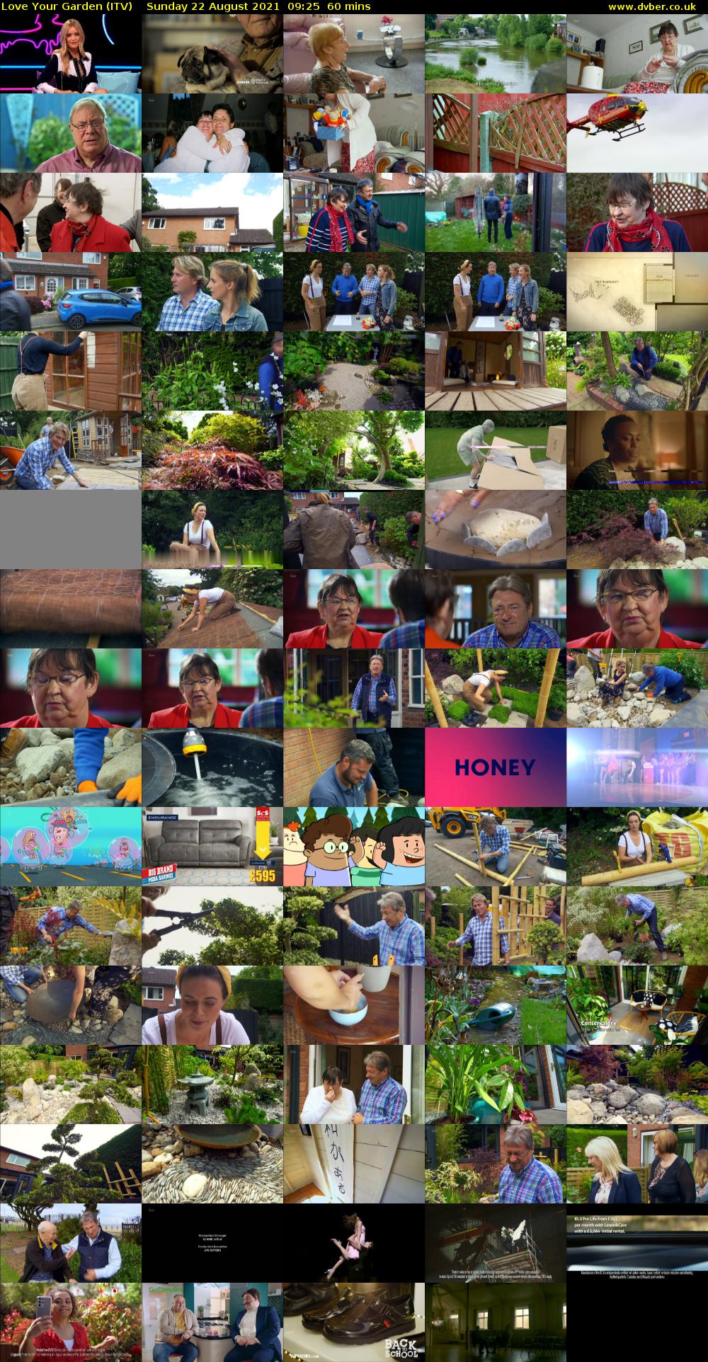 Love Your Garden (ITV) Sunday 22 August 2021 09:25 - 10:25