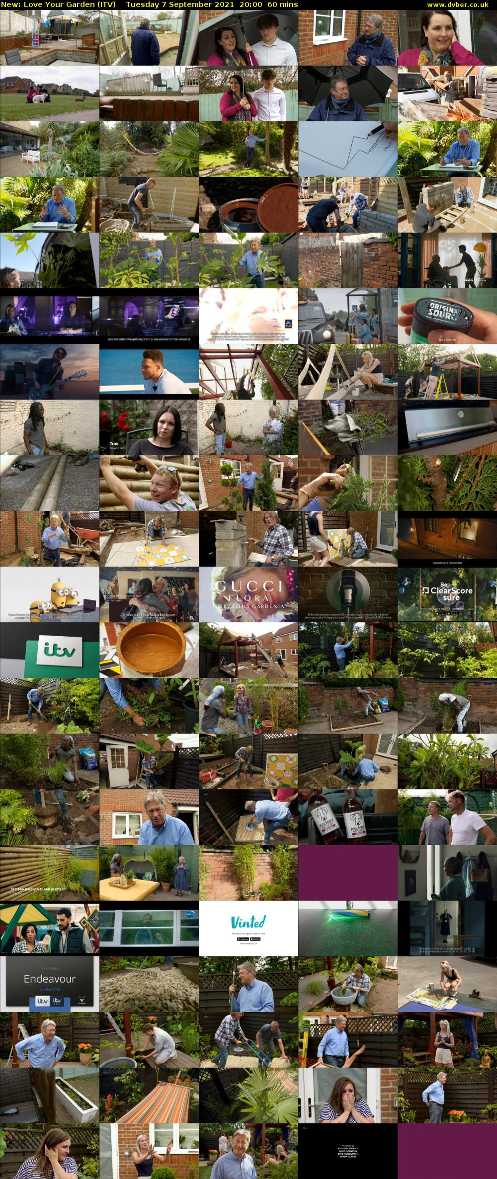 Love Your Garden (ITV) Tuesday 7 September 2021 20:00 - 21:00