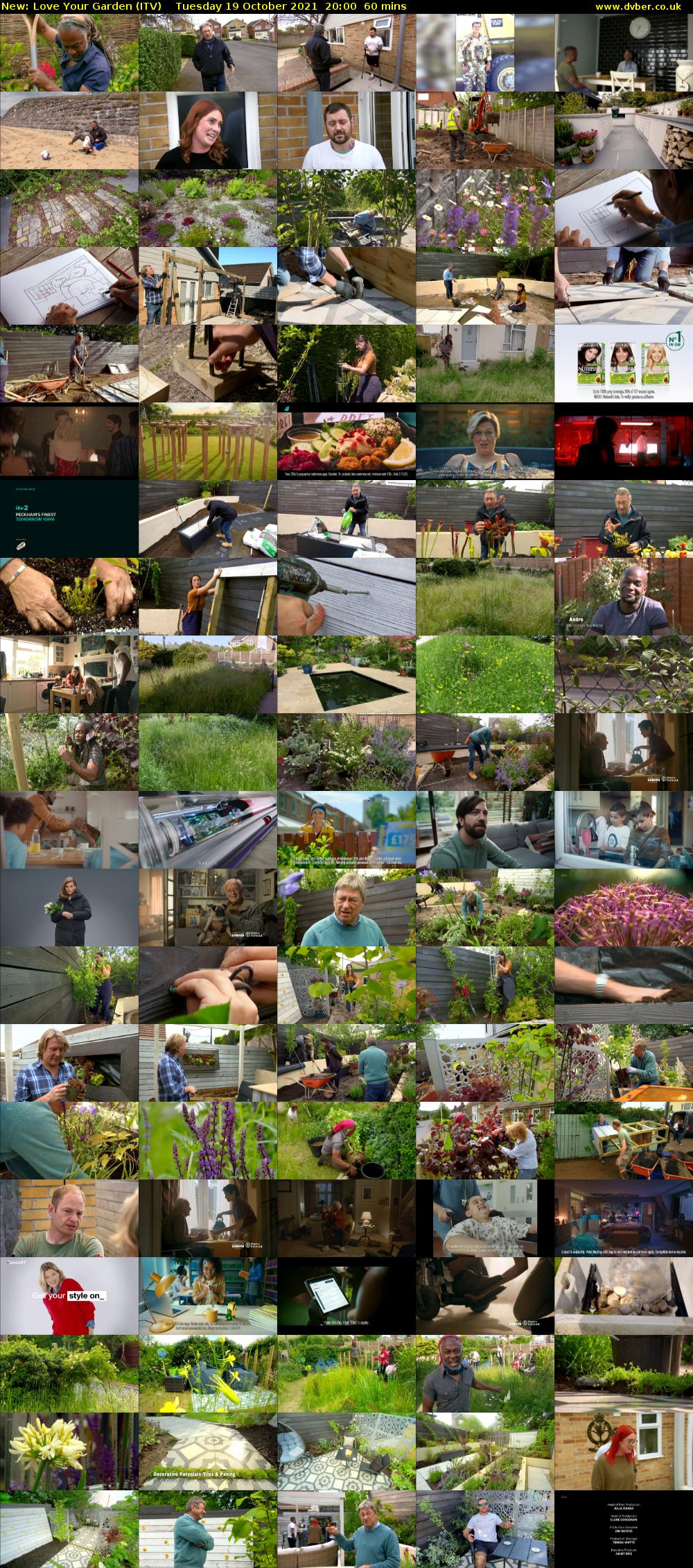 Love Your Garden (ITV) Tuesday 19 October 2021 20:00 - 21:00