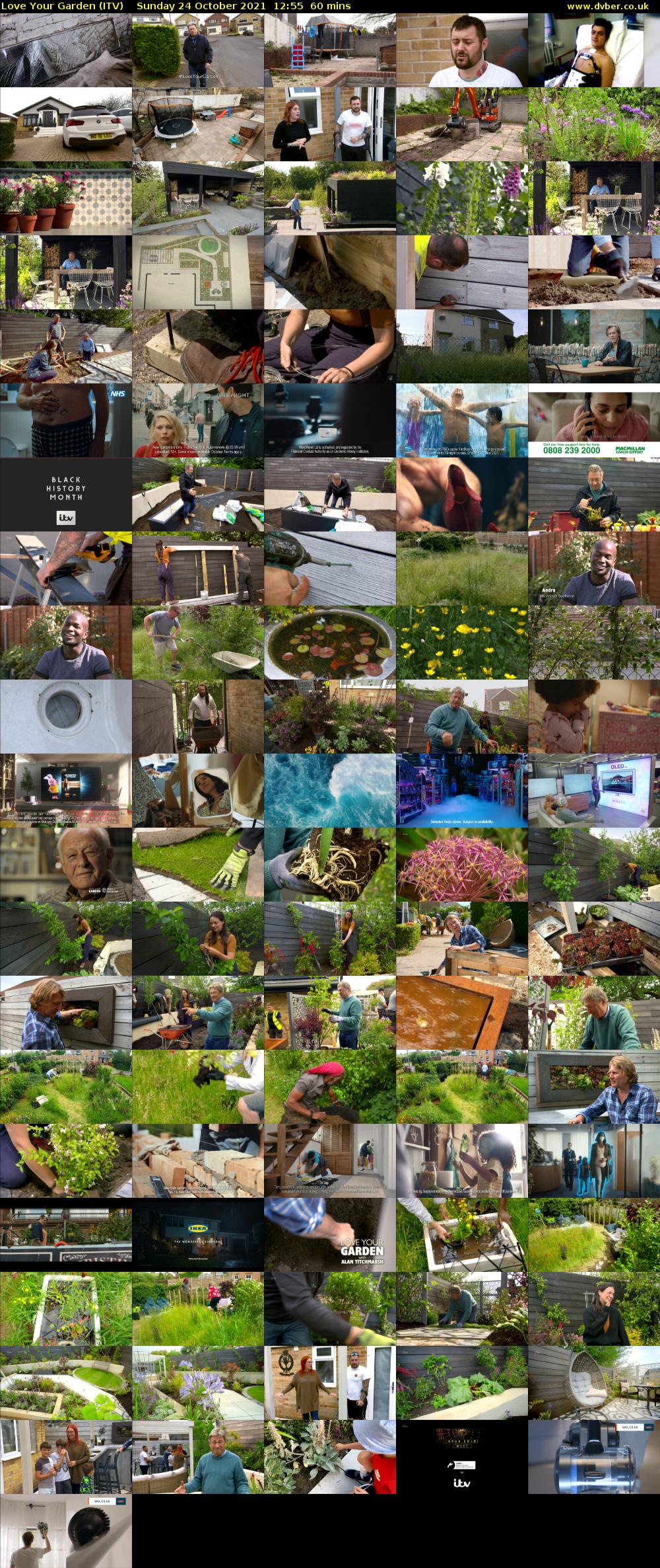 Love Your Garden (ITV) Sunday 24 October 2021 12:55 - 13:55