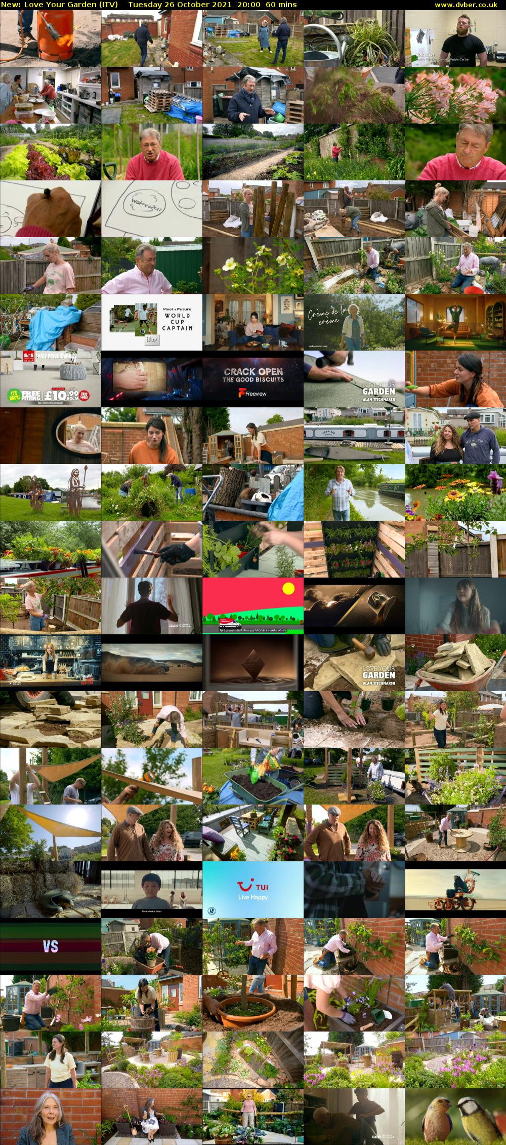 Love Your Garden (ITV) Tuesday 26 October 2021 20:00 - 21:00