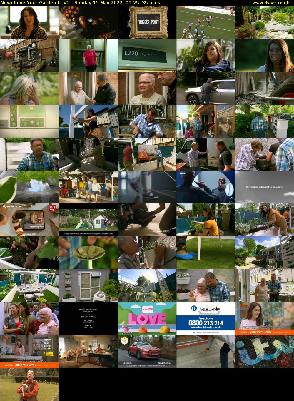 Love Your Garden (ITV) Sunday 15 May 2022 09:25 - 10:00
