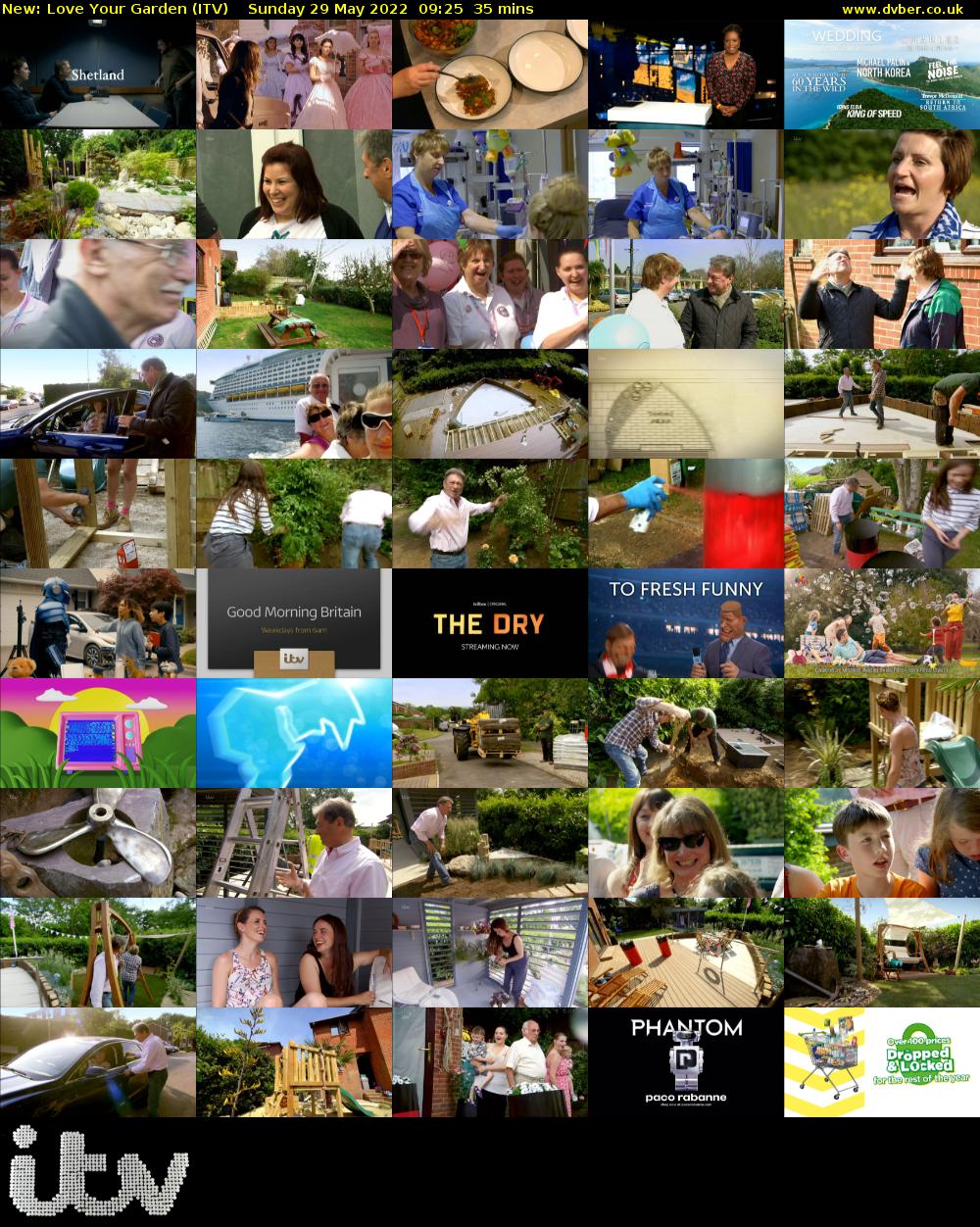 Love Your Garden (ITV) Sunday 29 May 2022 09:25 - 10:00