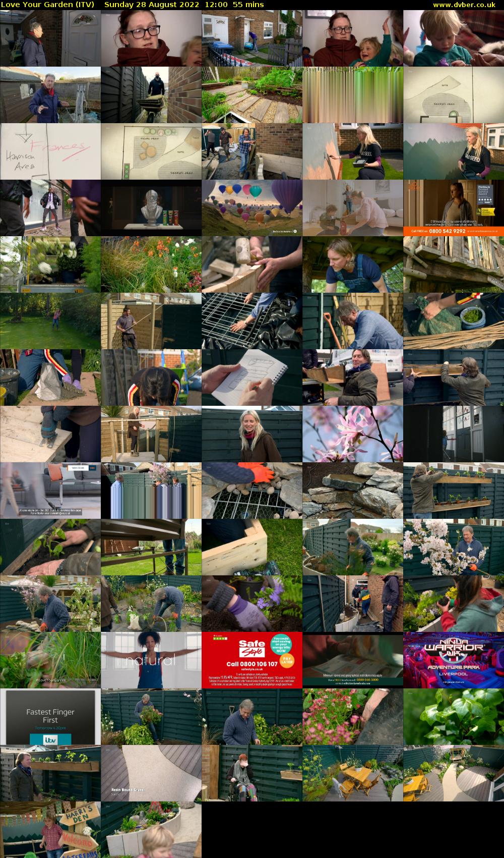 Love Your Garden (ITV) Sunday 28 August 2022 12:00 - 12:55