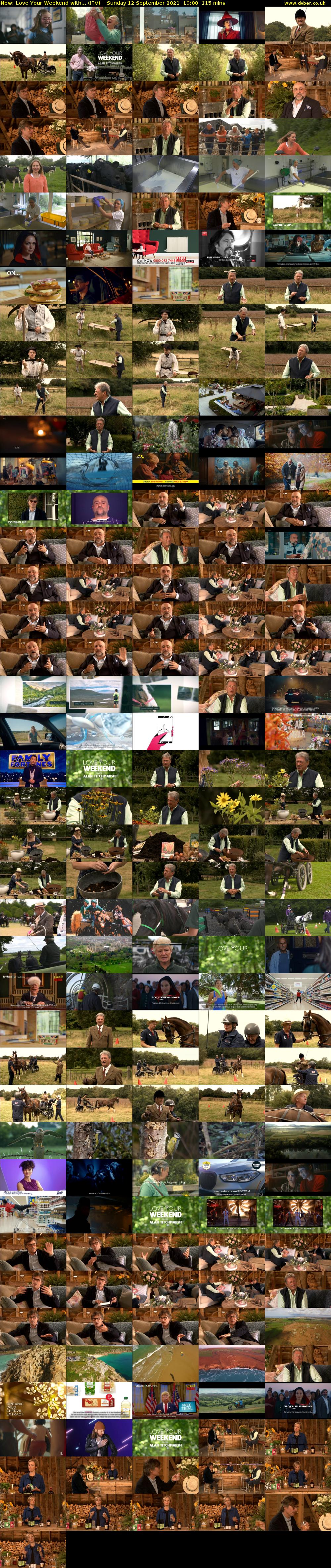 Love Your Weekend with... (ITV) Sunday 12 September 2021 10:00 - 11:55