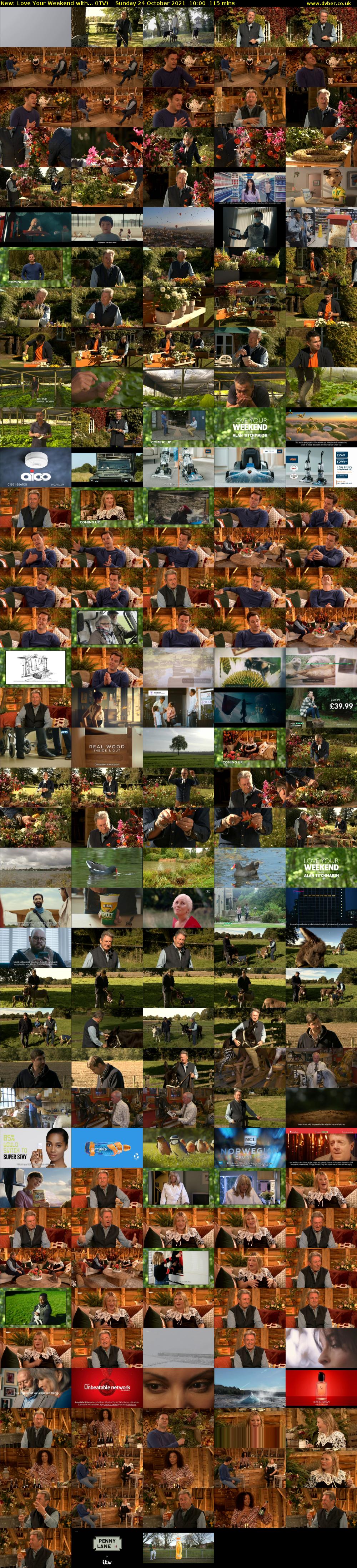 Love Your Weekend with... (ITV) Sunday 24 October 2021 10:00 - 11:55