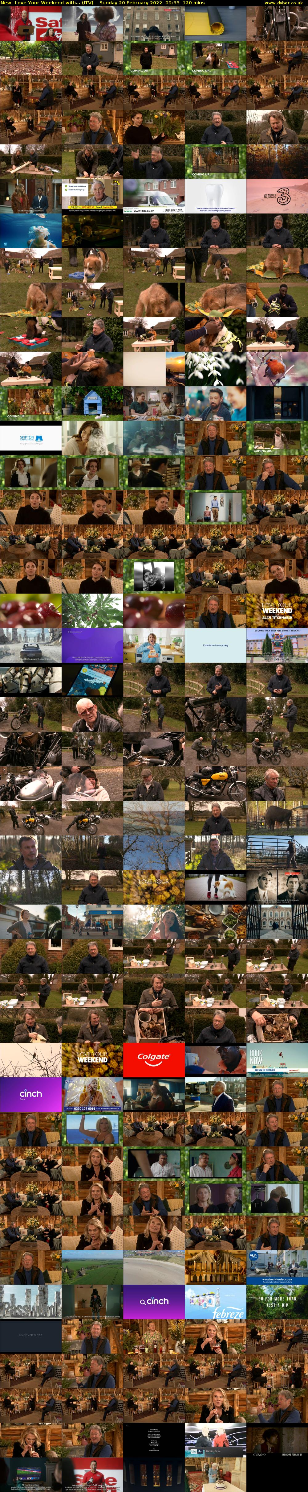 Love Your Weekend with... (ITV) Sunday 20 February 2022 09:55 - 11:55