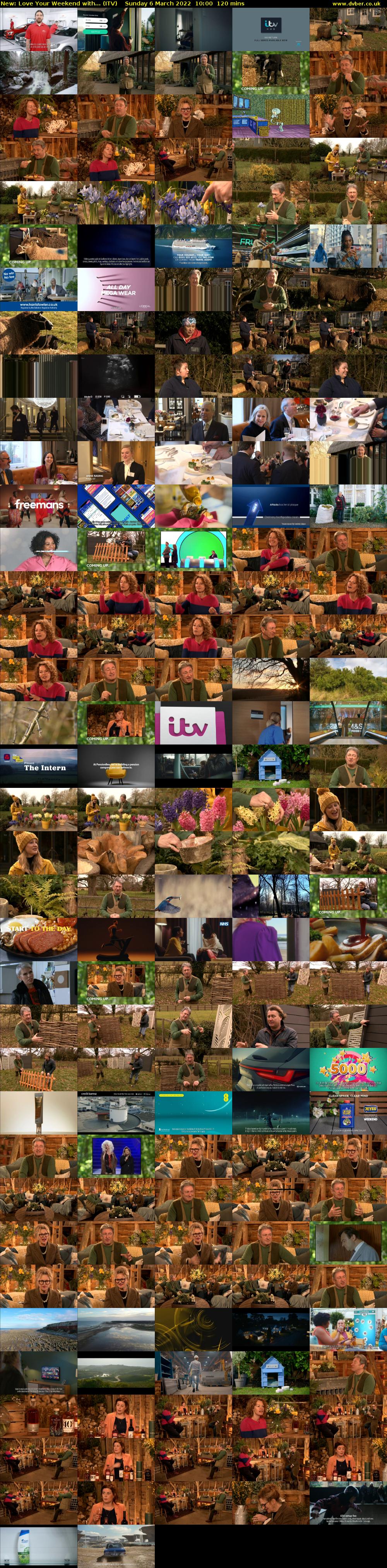 Love Your Weekend with... (ITV) Sunday 6 March 2022 10:00 - 12:00