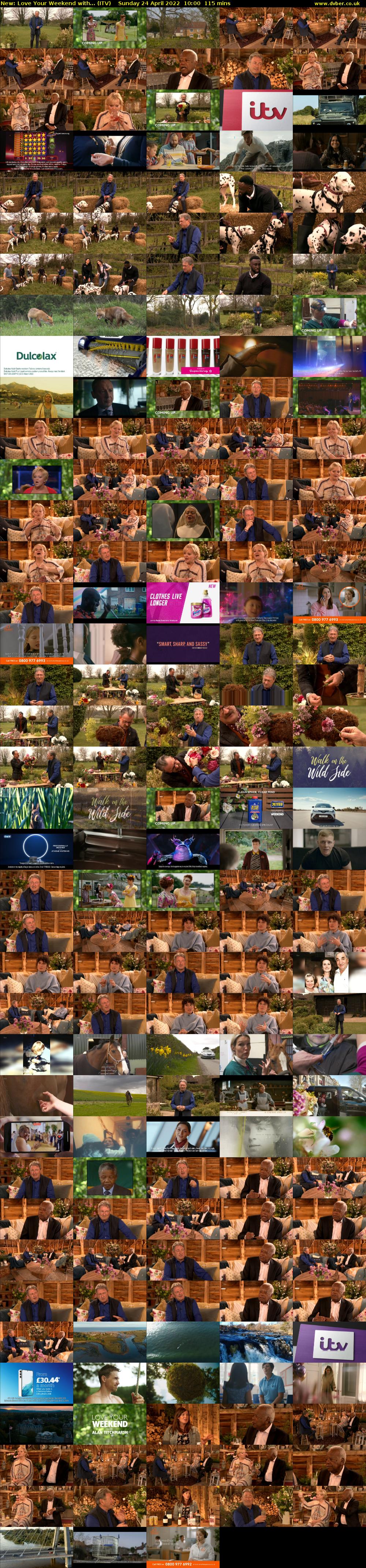 Love Your Weekend with... (ITV) Sunday 24 April 2022 10:00 - 11:55