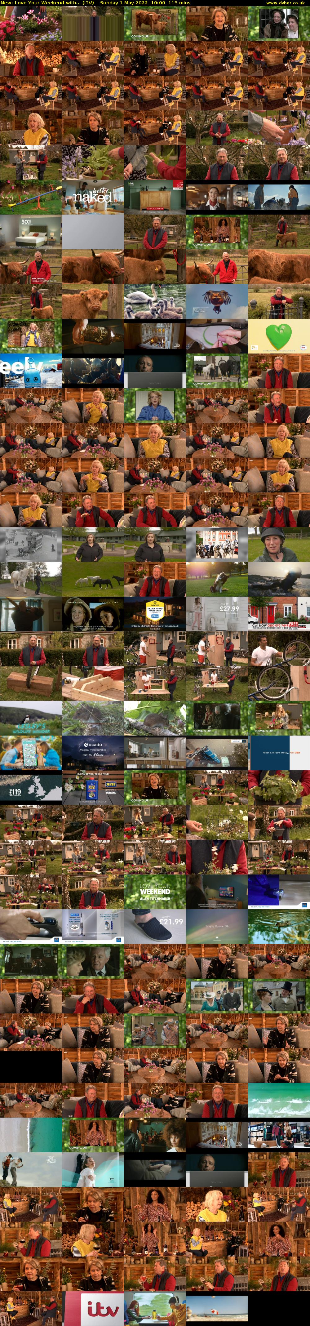 Love Your Weekend with... (ITV) Sunday 1 May 2022 10:00 - 11:55