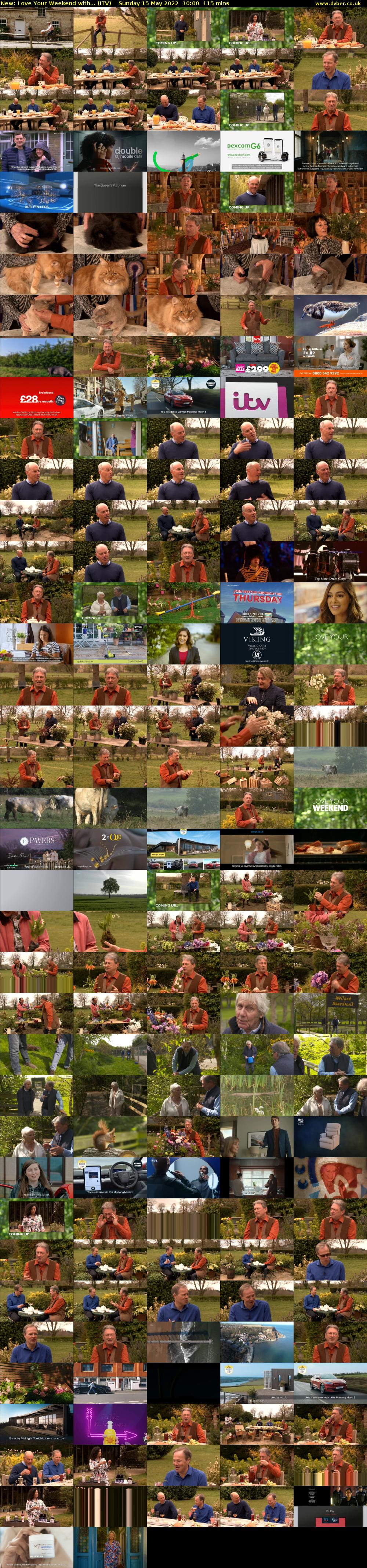 Love Your Weekend with... (ITV) Sunday 15 May 2022 10:00 - 11:55