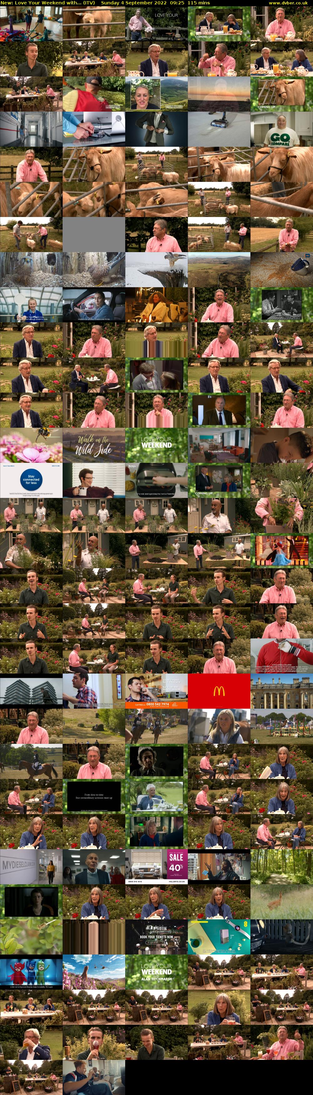 Love Your Weekend with... (ITV) Sunday 4 September 2022 09:25 - 11:20