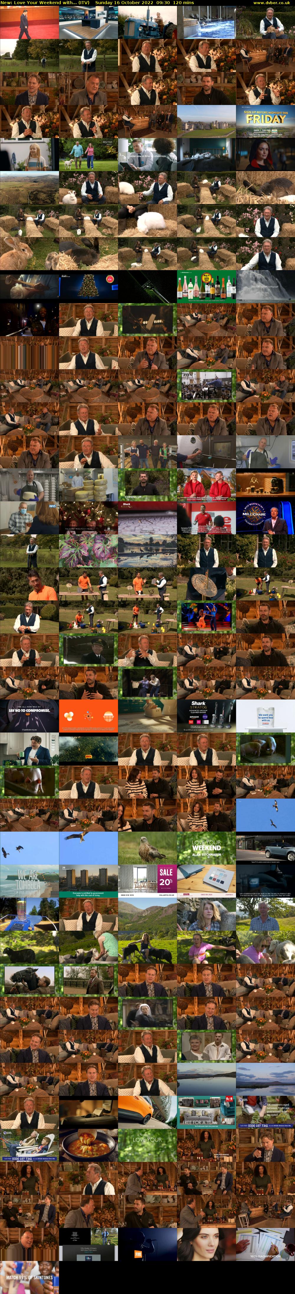 Love Your Weekend with... (ITV) Sunday 16 October 2022 09:30 - 11:30