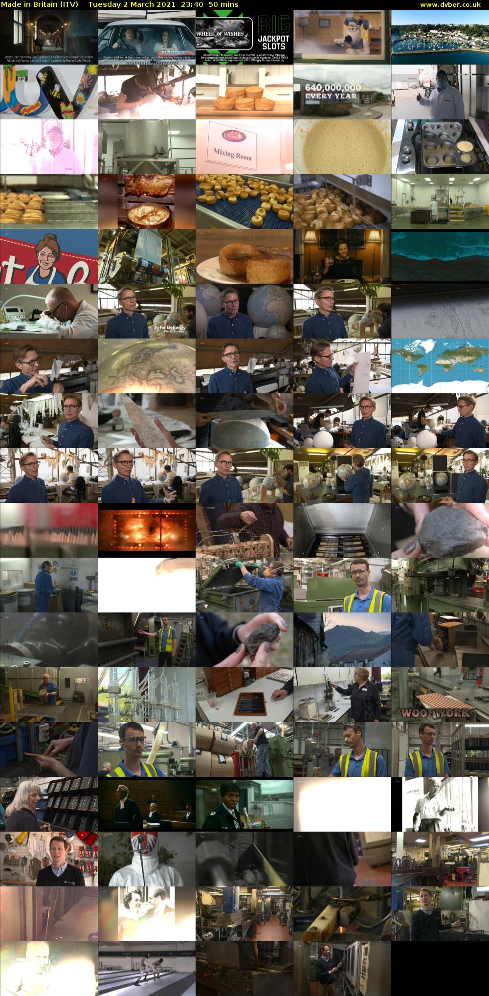 Made in Britain (ITV) Tuesday 2 March 2021 23:40 - 00:30