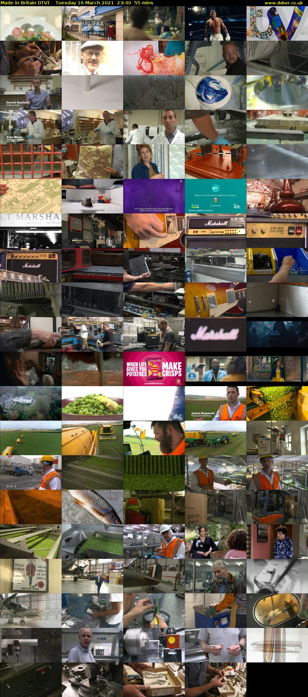 Made in Britain (ITV) Tuesday 16 March 2021 23:40 - 00:35