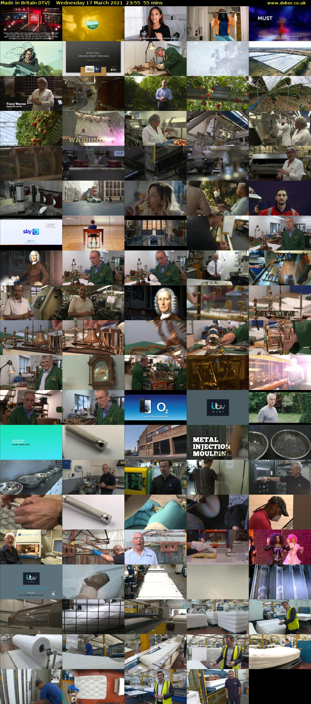 Made in Britain (ITV) Wednesday 17 March 2021 23:55 - 00:50