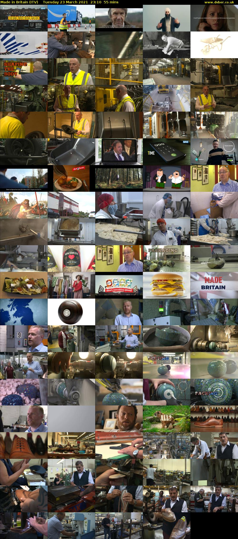 Made in Britain (ITV) Tuesday 23 March 2021 23:10 - 00:05