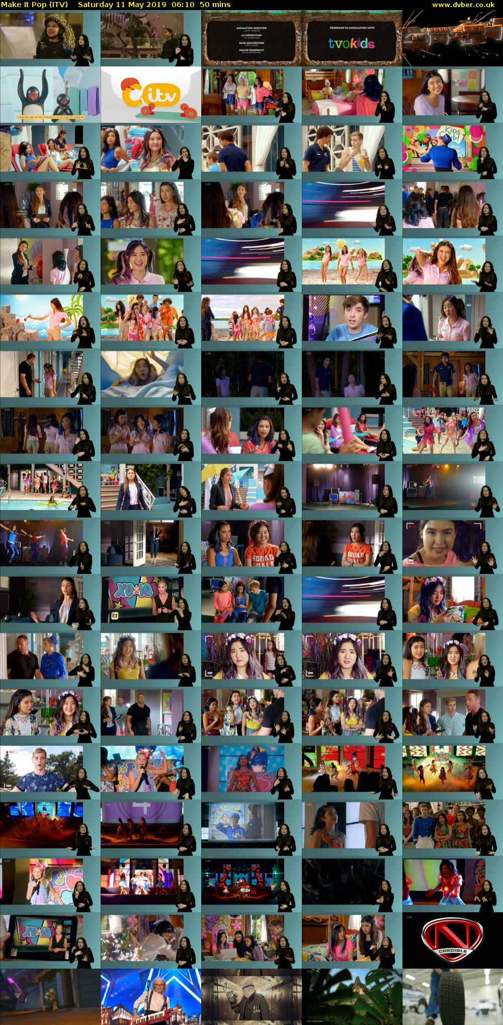 Make It Pop (ITV) Saturday 11 May 2019 06:10 - 07:00