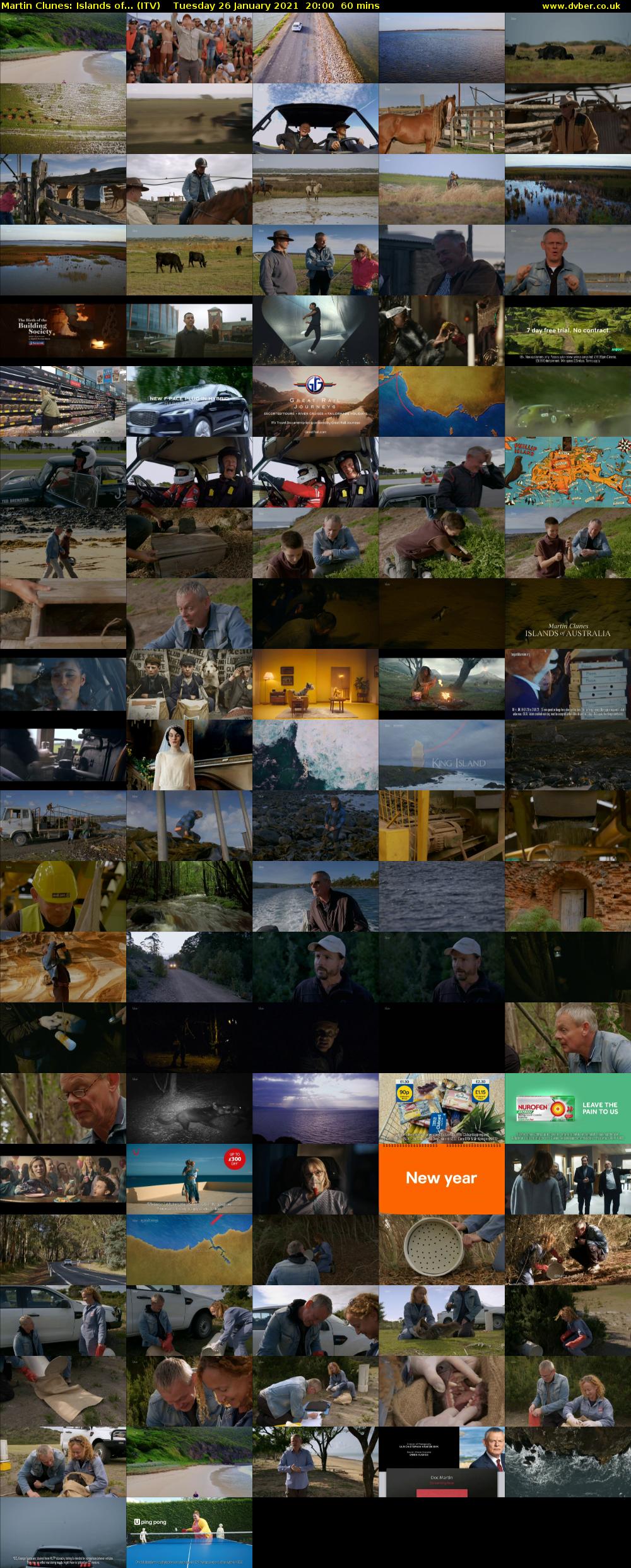 Martin Clunes: Islands of... (ITV) Tuesday 26 January 2021 20:00 - 21:00