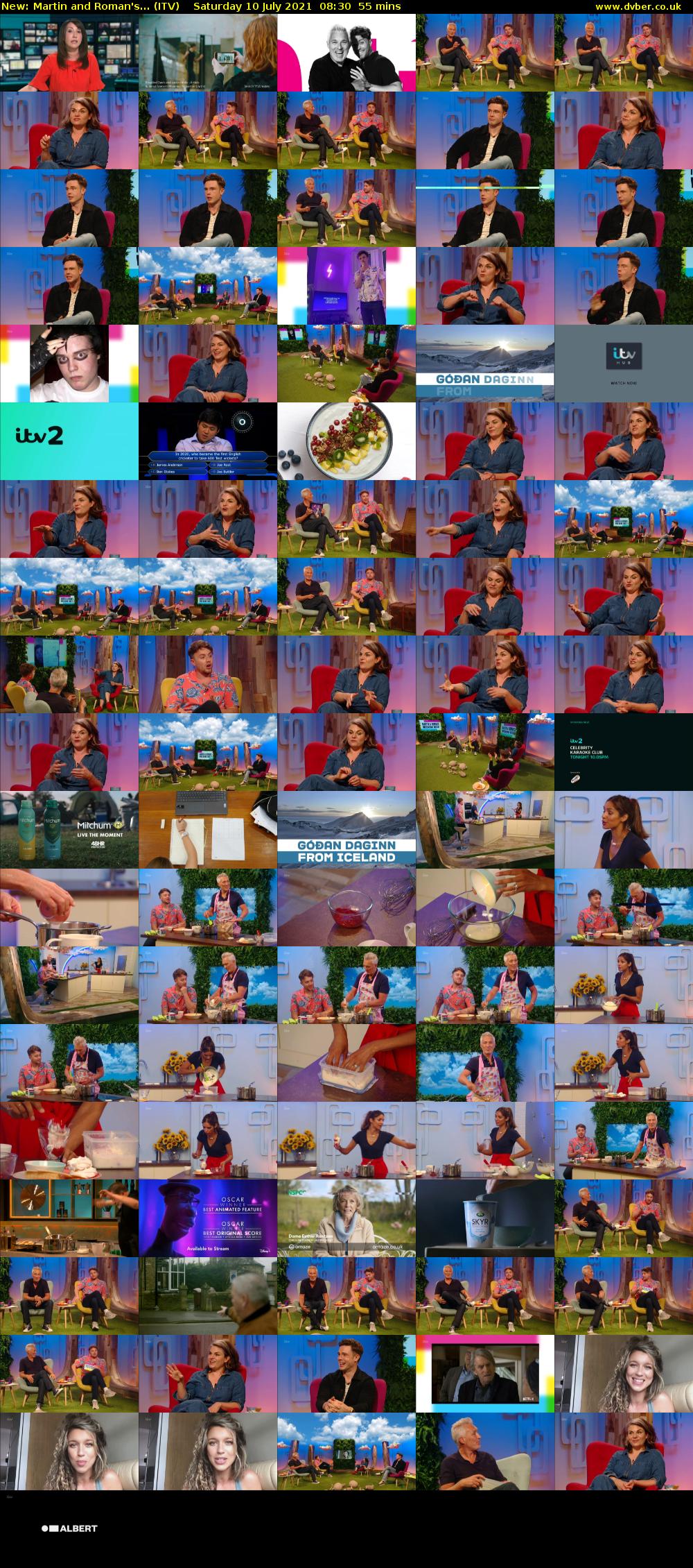 Martin and Roman's... (ITV) Saturday 10 July 2021 08:30 - 09:25