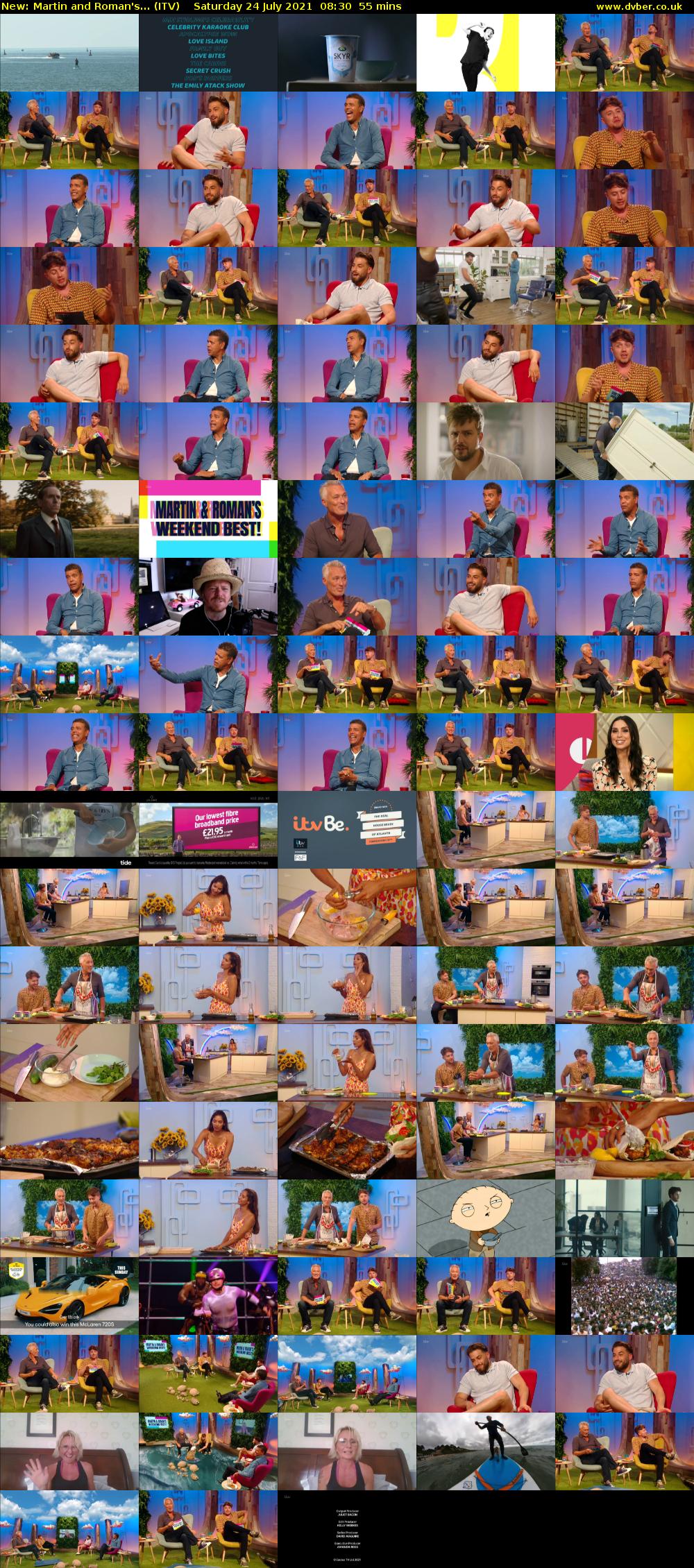 Martin and Roman's... (ITV) Saturday 24 July 2021 08:30 - 09:25