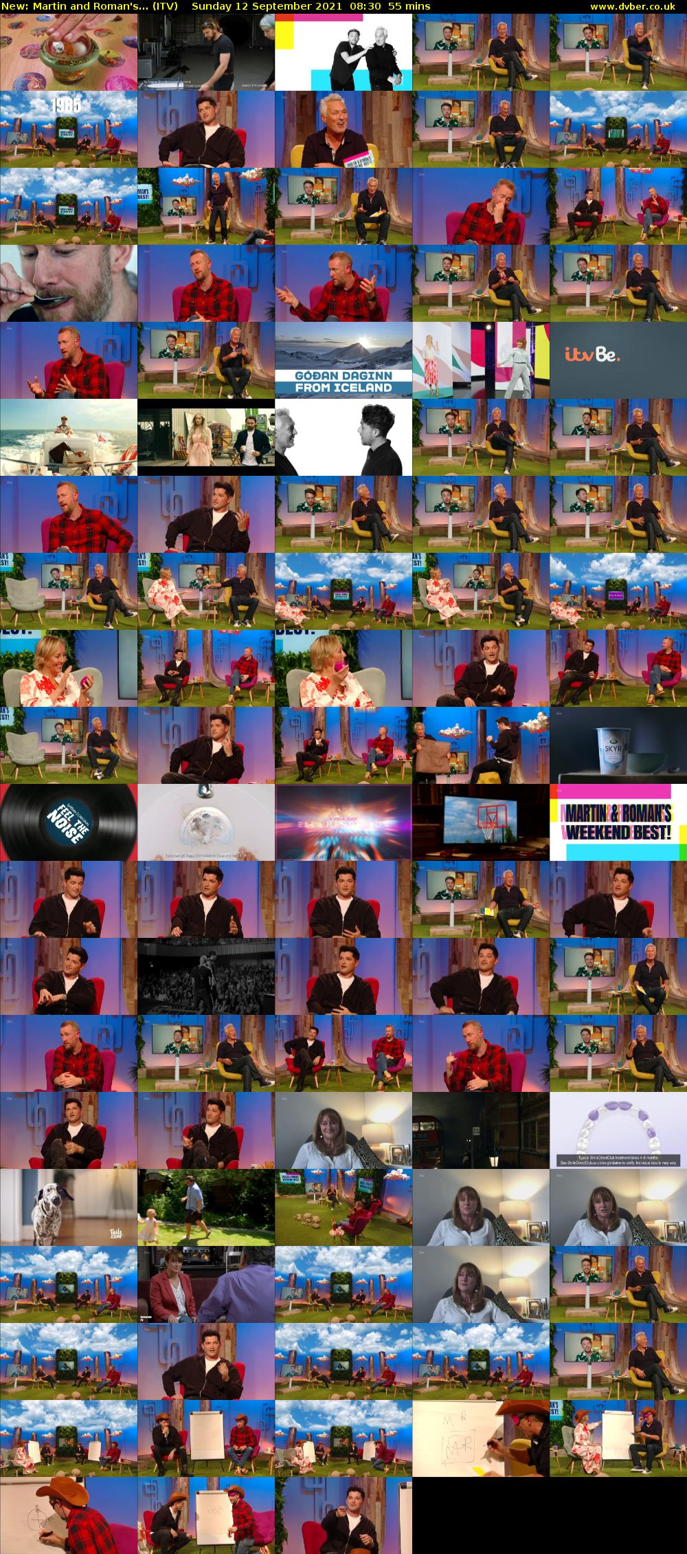 Martin and Roman's... (ITV) Sunday 12 September 2021 08:30 - 09:25