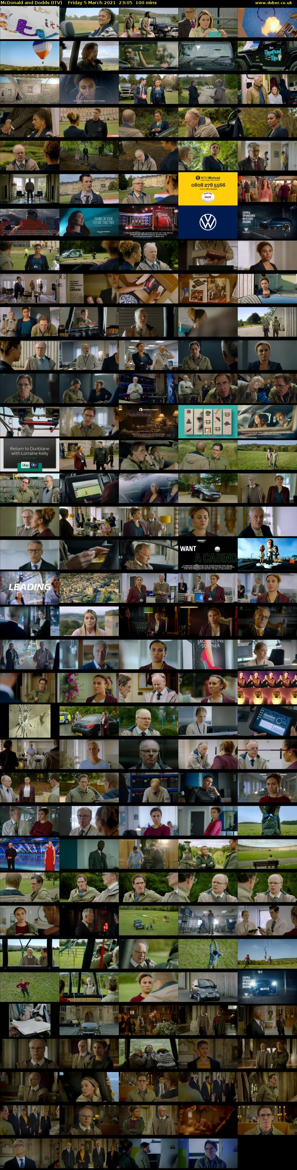 McDonald and Dodds (ITV) Friday 5 March 2021 23:05 - 00:45