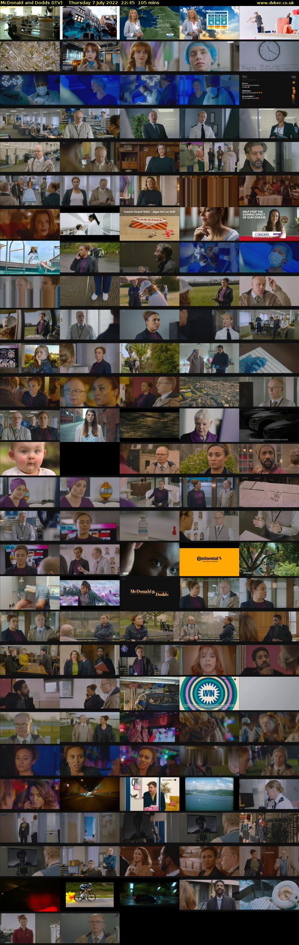 McDonald and Dodds (ITV) Thursday 7 July 2022 22:45 - 00:30