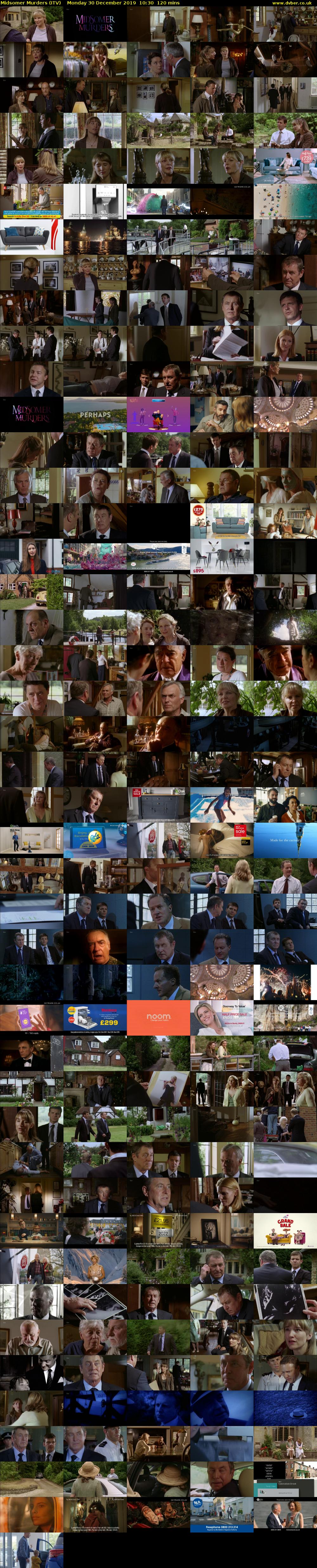Midsomer Murders (ITV) Monday 30 December 2019 10:30 - 12:30