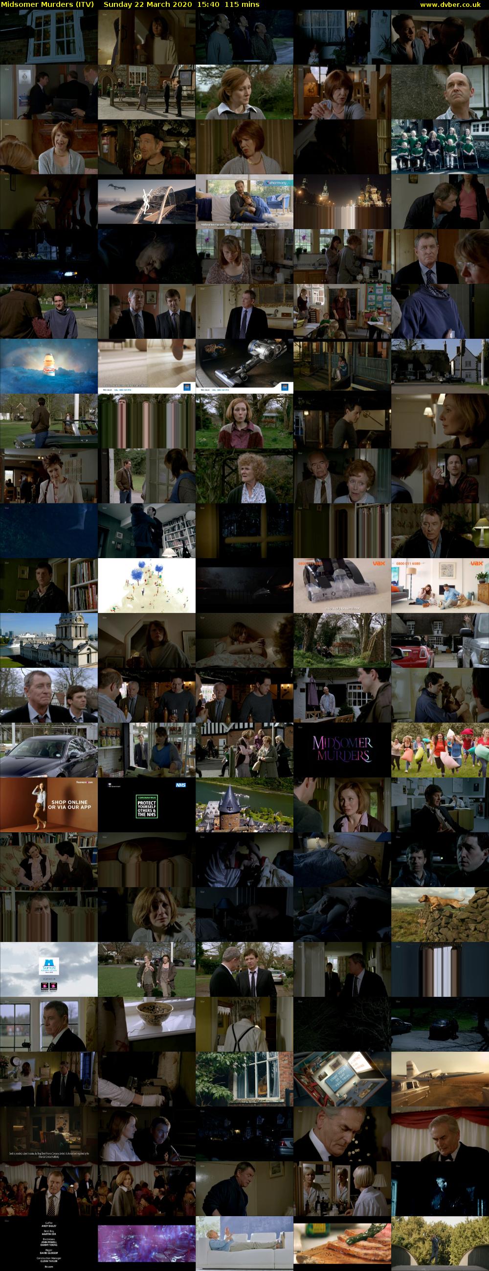 Midsomer Murders (ITV) Sunday 22 March 2020 15:40 - 17:35