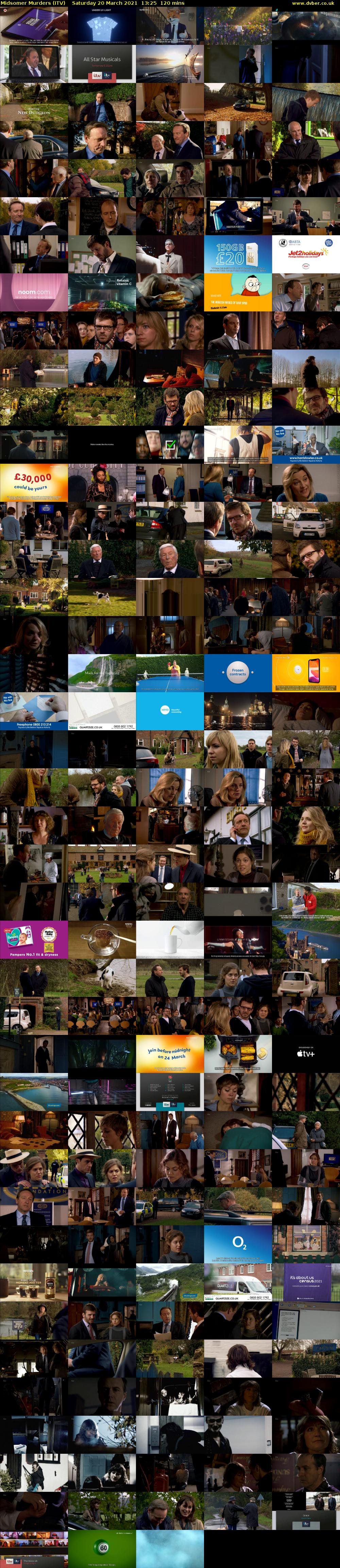 Midsomer Murders (ITV) Saturday 20 March 2021 13:25 - 15:25